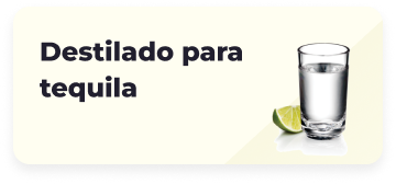 Destilado para tequila