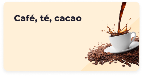 Café, té, cacao